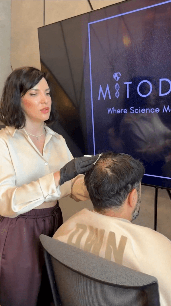 Training Day for Hair Stylists in the Scalp Field